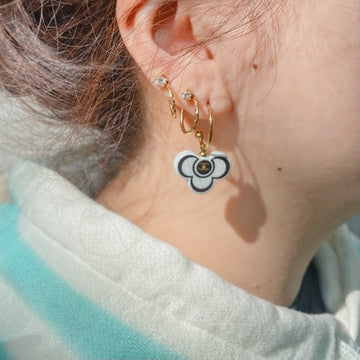CHANEL Clouds earrings