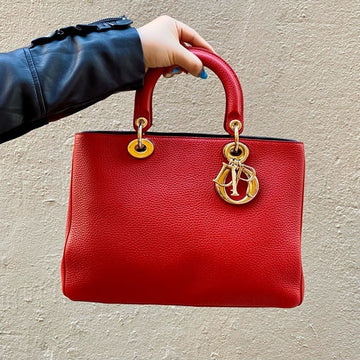 DIOR MEDIUM CALFSKIN DIORISSIMO BAG TWS