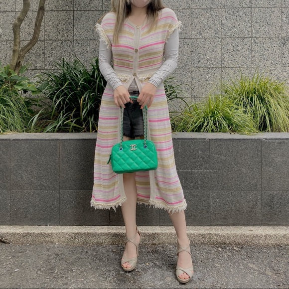 Chanel Camera Coco Rain greed Rubber Shoulder Bag