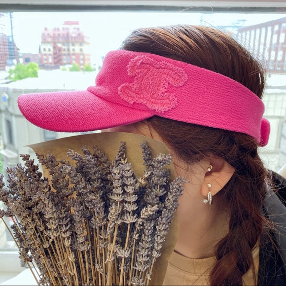 CHANEL pink hat