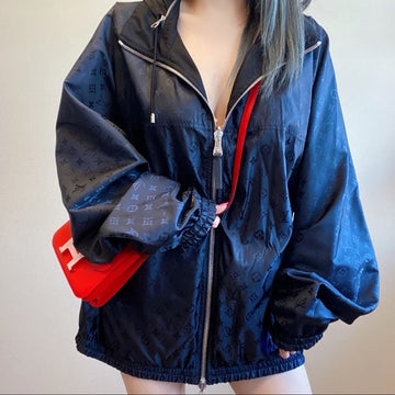 LOUIS VUITTON monogram both side windbreaker