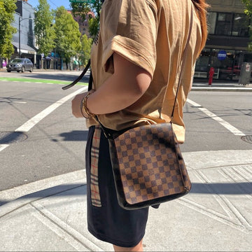 LOUIS VUITTON Damier Ebene Mtte Salsa Bag