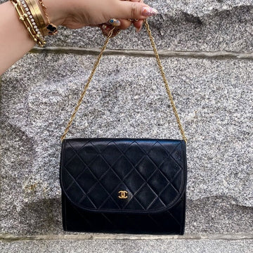 CHANEL  24K Gold WOC lambskin bag