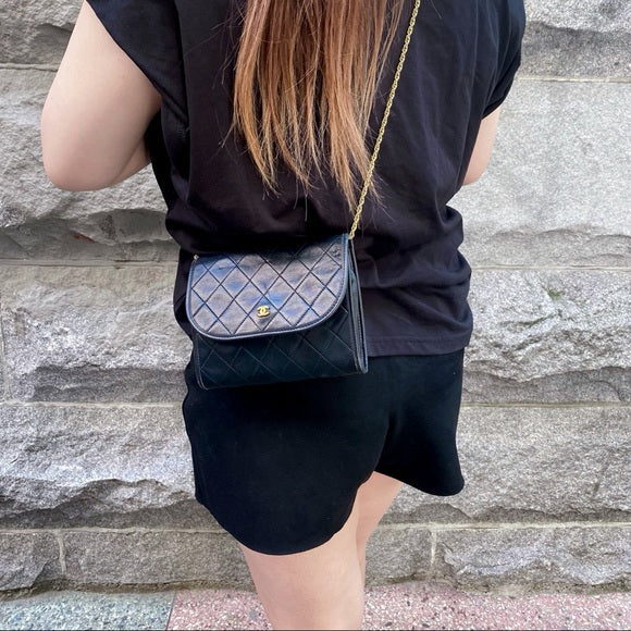 CHANEL  24K Gold WOC lambskin bag