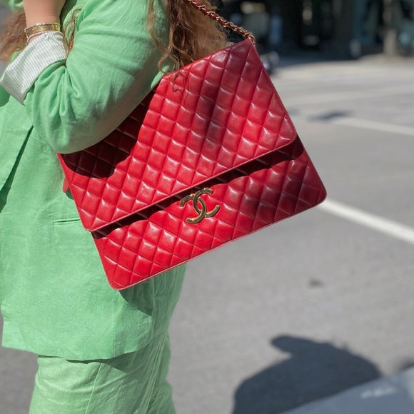 CHANEL  3 way big logo bag