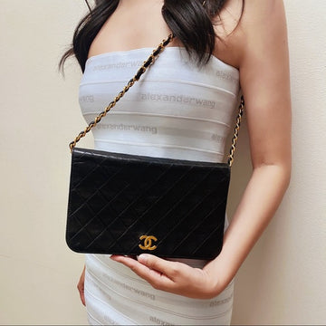 CHANEL  24K gold wallet on chain