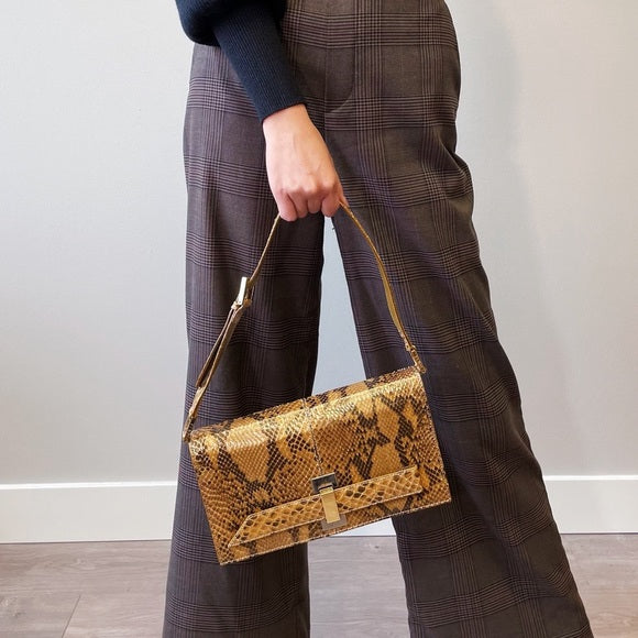 FENDI  snake skin Shoulder bag