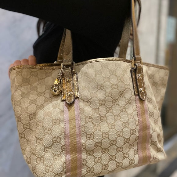 Gucci  Abbey ball cloth shoulder bag TWS