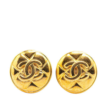 Chanel Coco no mark Gold Earrings