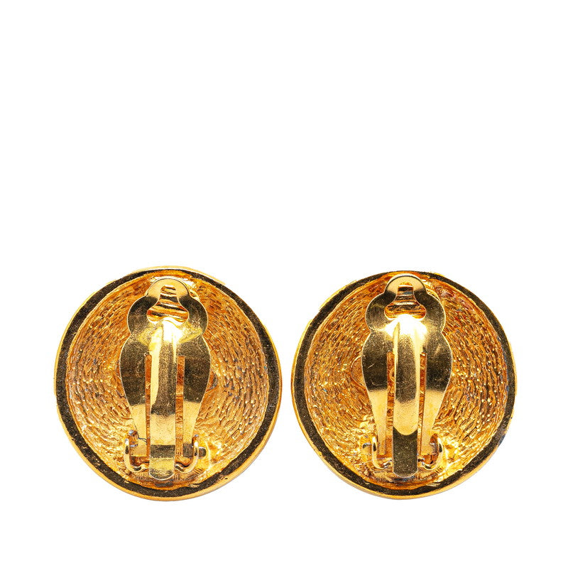 Chanel Coco no mark Gold Earrings
