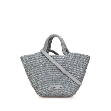 Balenciaga Ibiza Small Canvas Handbag 2WAY