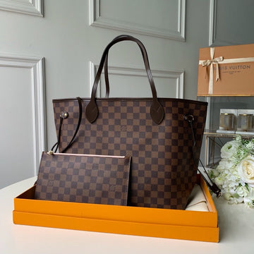 Neverfull N41603 rose ballerine inside MM Damier Azur Bag Damier GHW Pearl Street Bagsd