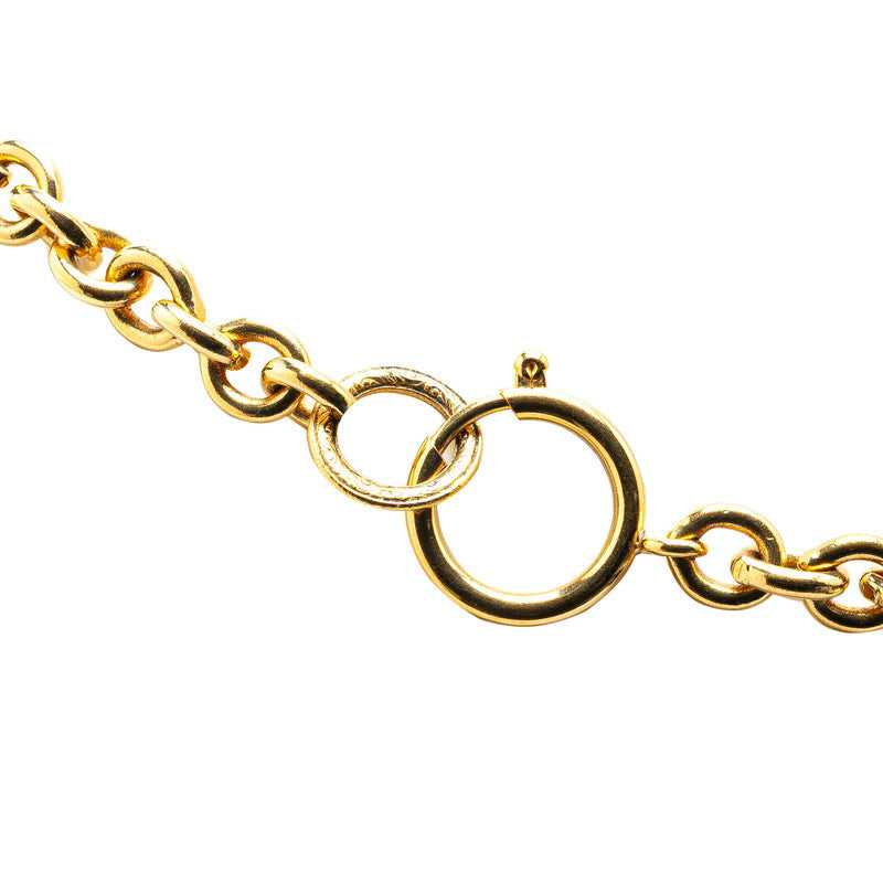 Chanel  Coco no mark Matelasse Necklace Gold