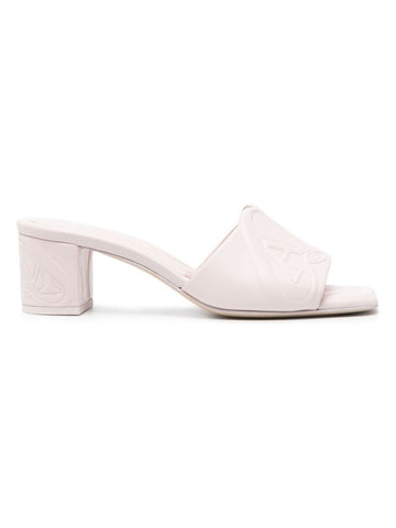 SEAL LEATHER MULES