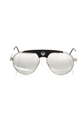 Frankie Morello Chic Shield Smoke Gray Lens Men's Sunglasses