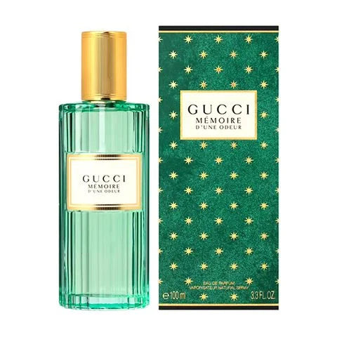 Gucci Memoire D'une Odeur EDP Spray 100ml 3.3oz Green Unisex Perfume