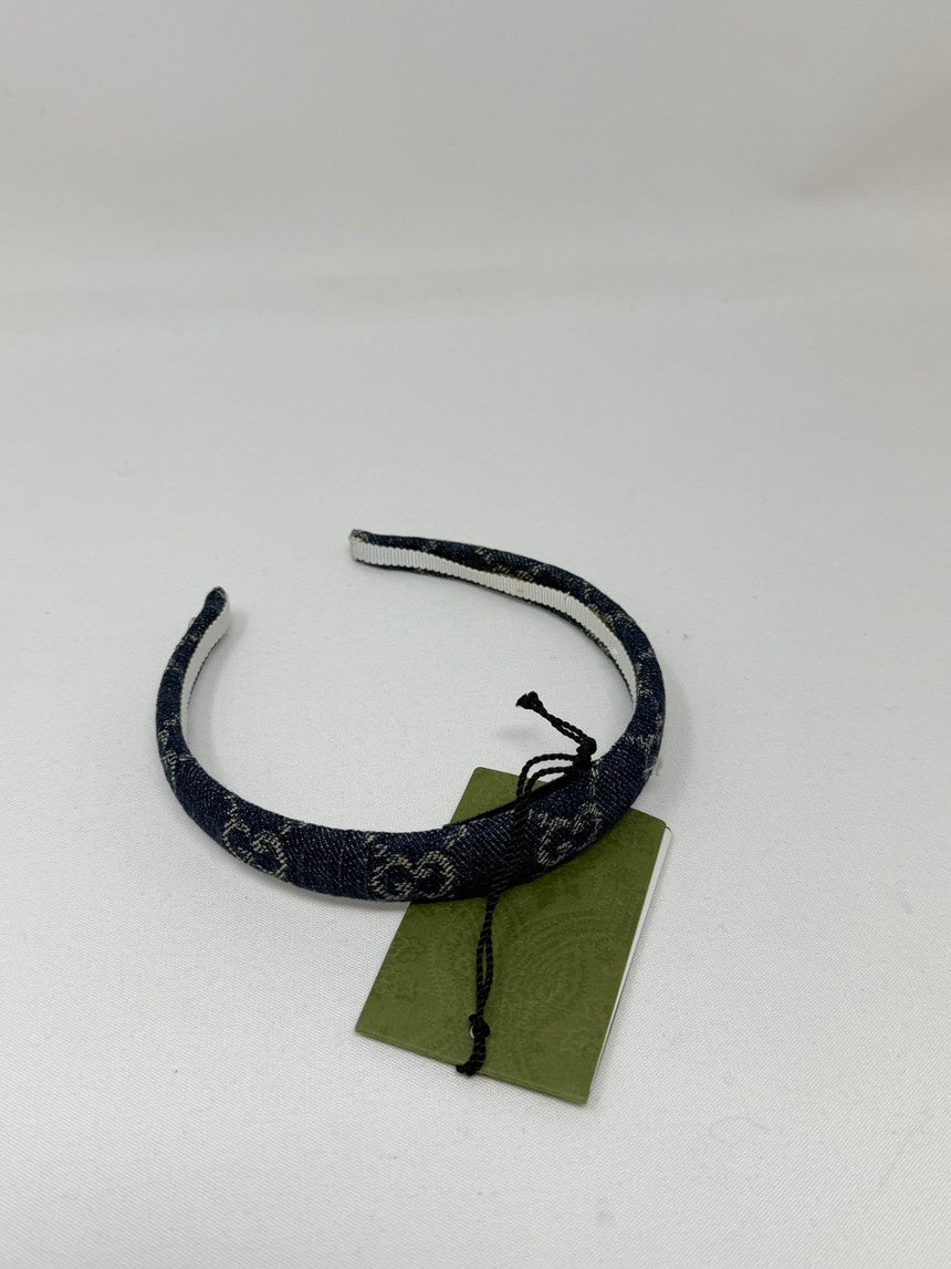 Gucci AS-75 Blue Denim Headband