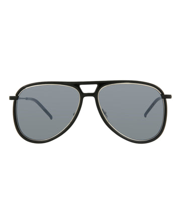 Saint Laurent Aviator-Style Injection Sunglasses Unisex-Adult CLASSIC11R-30010761-002