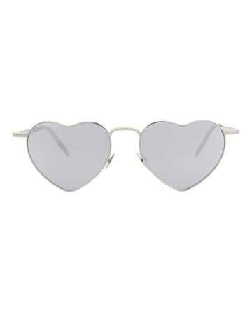 Saint Laurent SL 301 LouLou Metal-Frame Sunglasses Unisex-Adult SL301LOULO-30007818-003