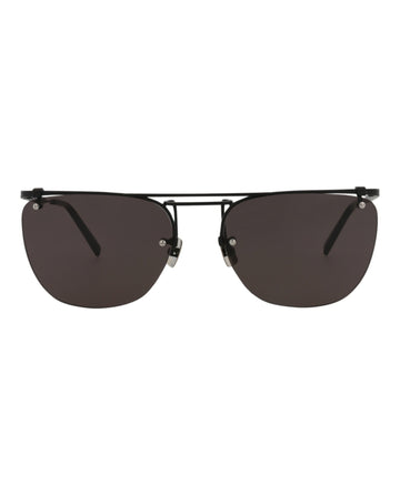 Saint Laurent Aviator-Frame Metal Sunglasses Mens SL600-30014318-001