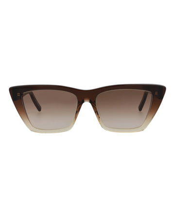 Saint Laurent Cat Eye-Frame Acetate Sunglasses Womens SL276MICA-30006557-019