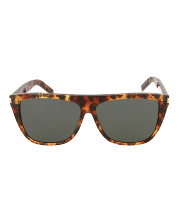 Saint Laurent Square-Frame Acetate Sunglasses Unisex-Adult SL1-30000164-015