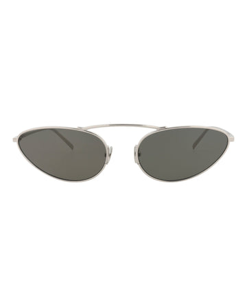Saint Laurent Round-Frame Metal Sunglasses Womens SL538-30013515-002