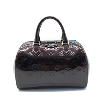 Louis Vuitton Monogram  Leather Handbag Brown Medium