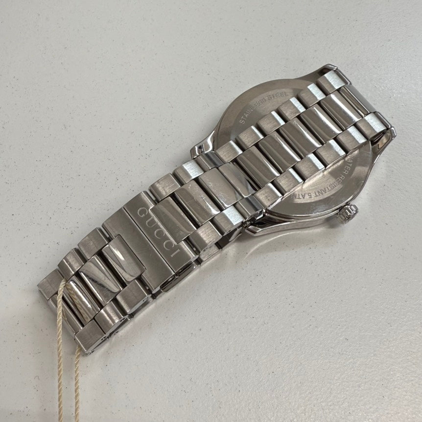 Gucci QZ Silver Watch 17cm Extra Link