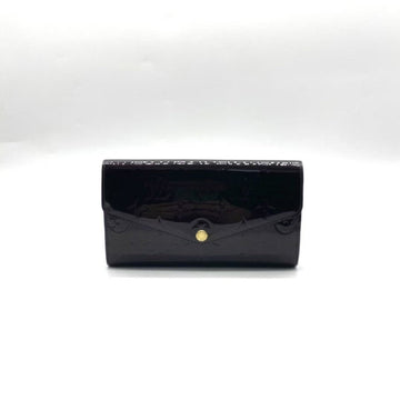 Louis Vuitton  Leather Wallet Black Medium