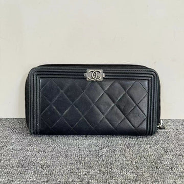Top Quality Chanel Leboy Black Wallet