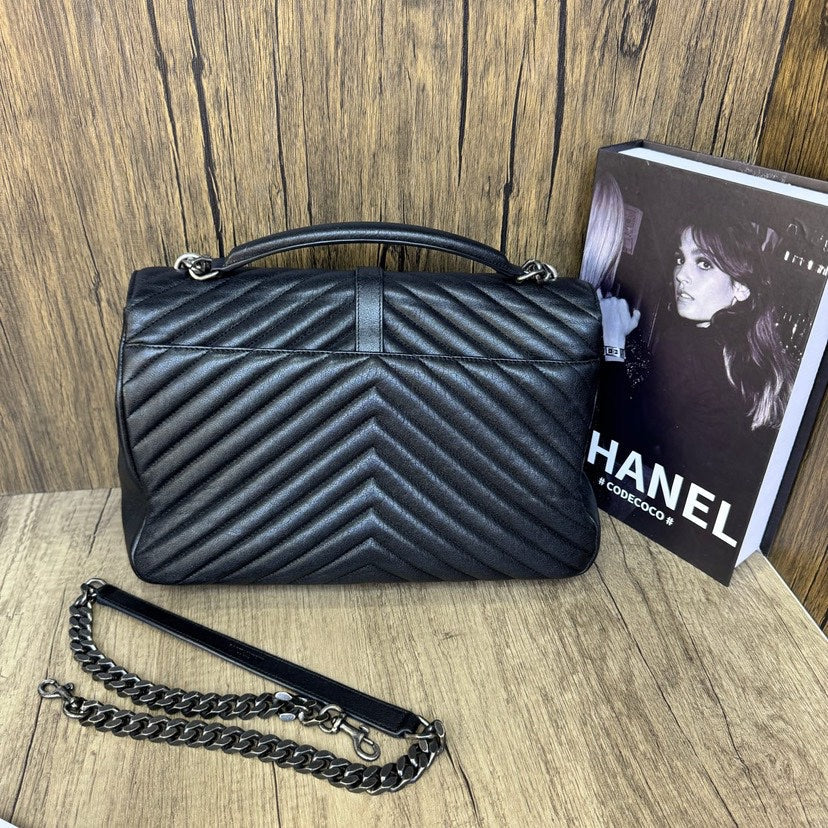 YSL Collage Black Shoulder Bag