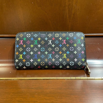 Louis Vuitton Multicolore Zippy Wallet Black