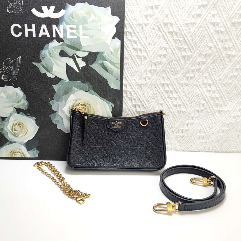 Louis Vuitton Empreinte Black Pochette Bag