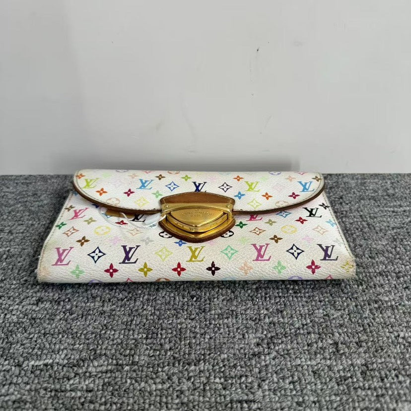 Louis Vuitton Multicolor White Wallet