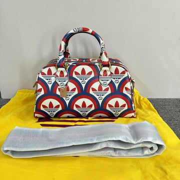 Gucci x Adidas Red Blue Monogram Bag