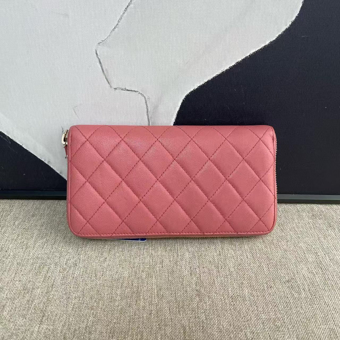 Top Quality Chanel 2019 Classic Pink Leather Wallet -  Designer Bag