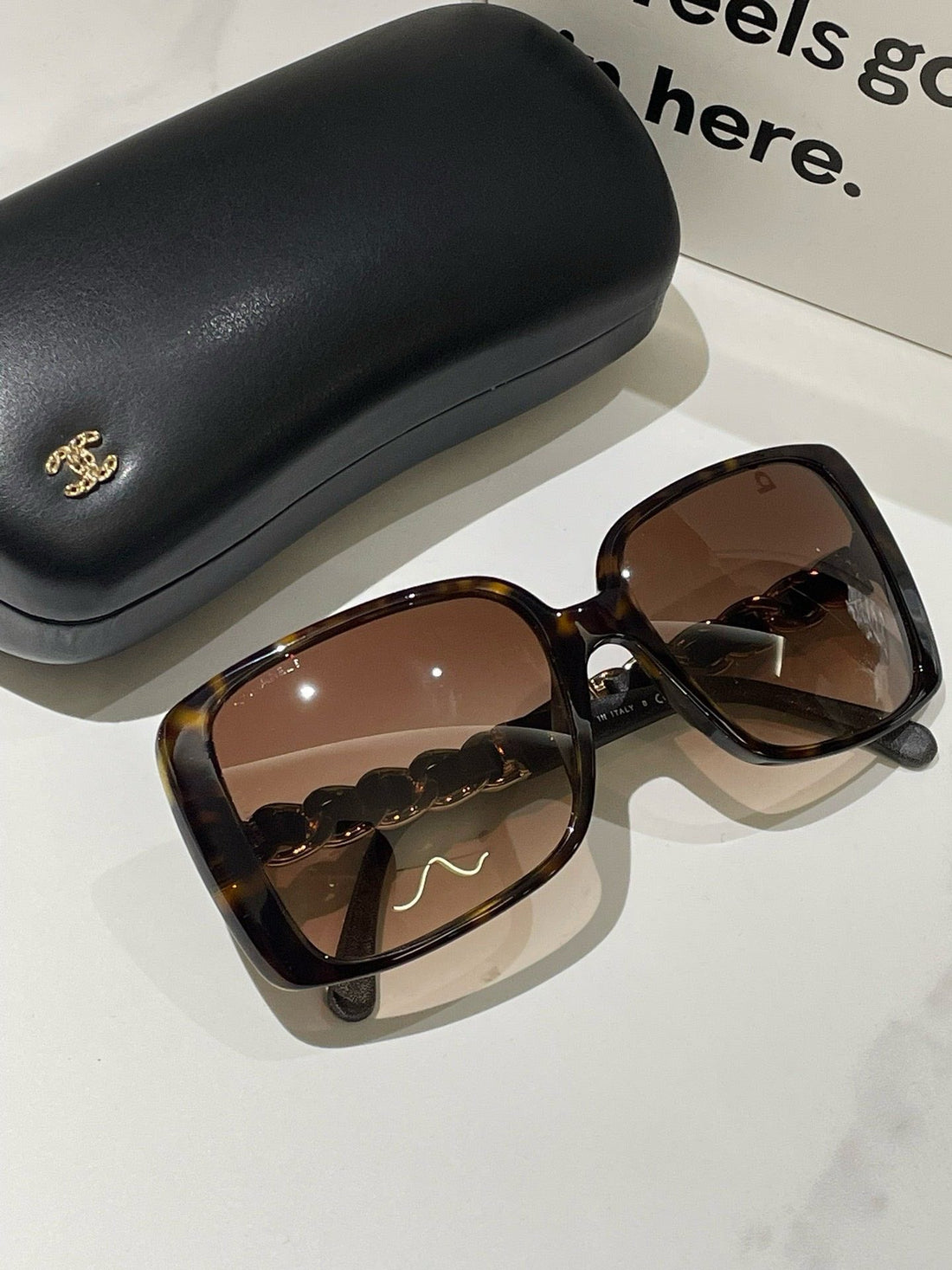 Top Quality Chanel 13250 Tortoise Sunglasses