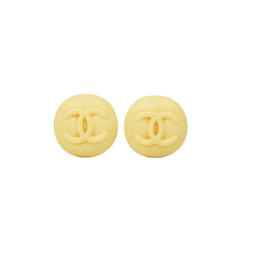 CHANEL Coco Mark Earrings Ivory Earrings