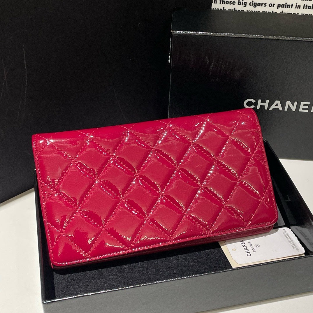 Chanel 2.55  Leather Wallet Pink Un (2010) #13683