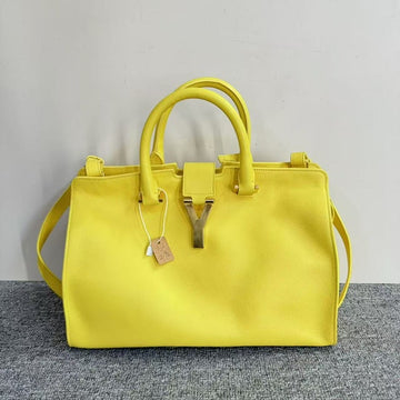 YSL Saint Laurent Two-Way Bag Yellow sj22-92