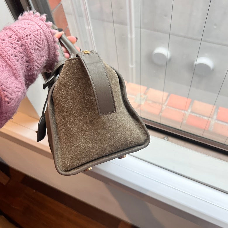 Preloved YSL Leather 2way Handbag AF596