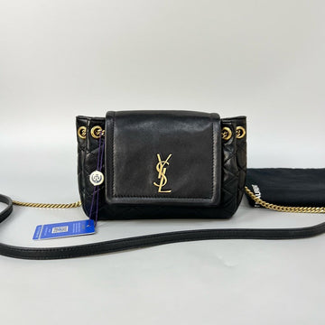 Preloved YSL Nolita black 18*13*6cm XJ10872