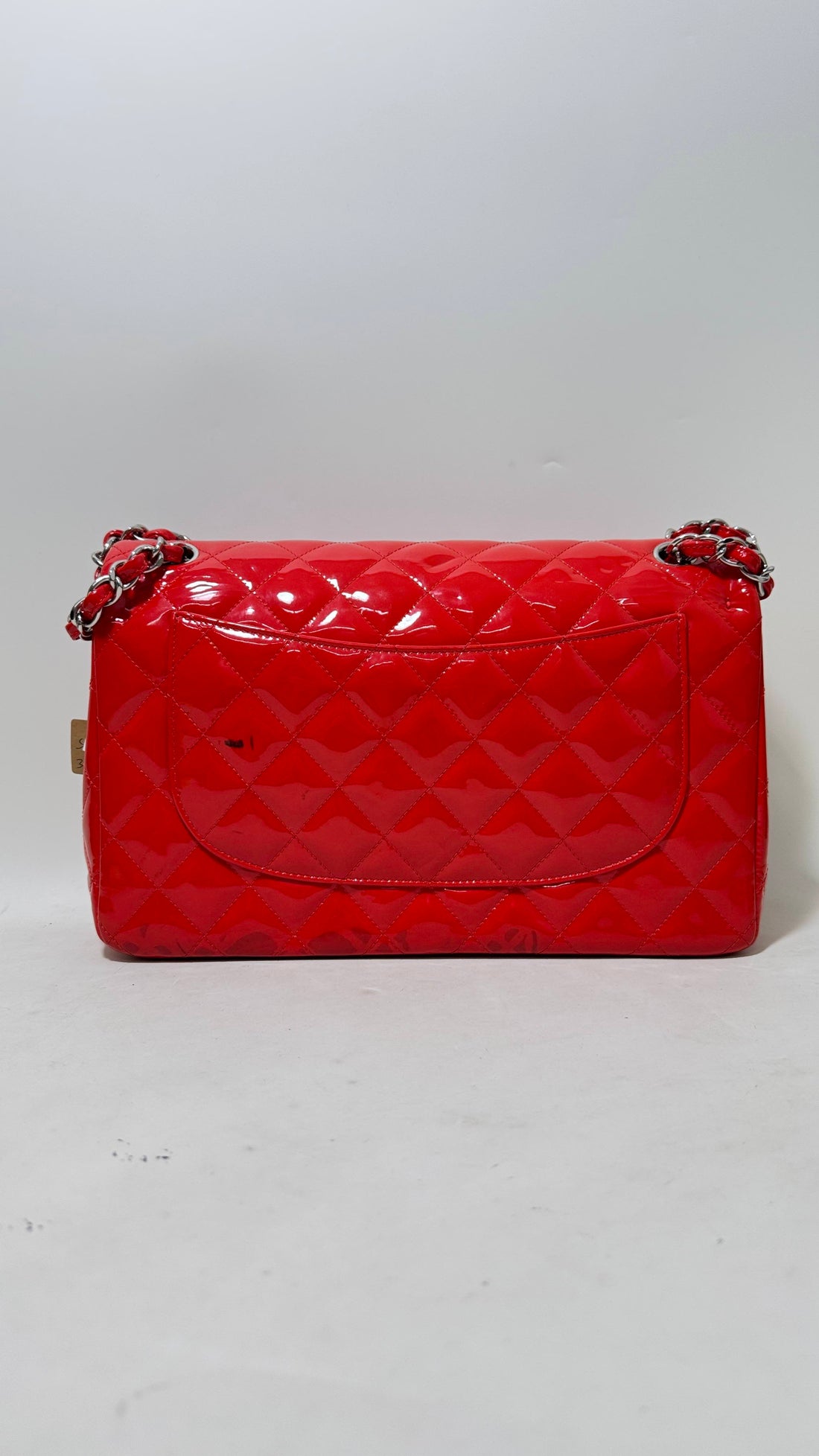 Preloved Chanel Flap  Leather Bag in Red - Shoulder Bag