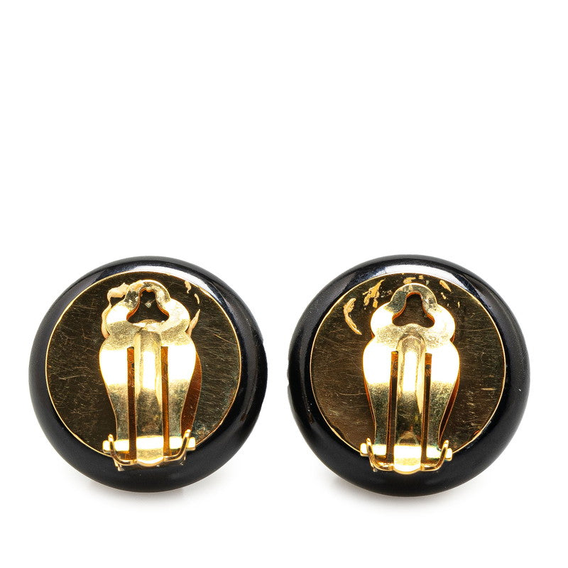 Chanel  Faux Pearl Stud Earrings