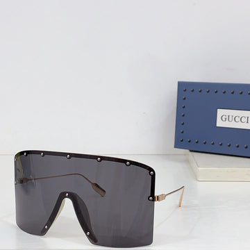 Gucci Unisex Star Mask Sunglasses Gold Color 99mm