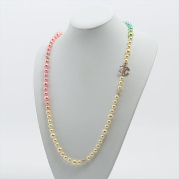 Coco Necklace Faux Pearls Multicolour