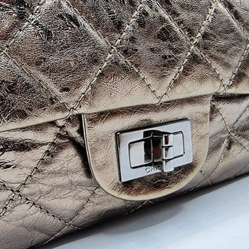 Reissue Double Flap Lambskin Leather