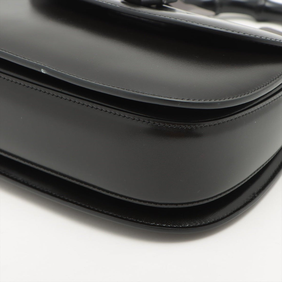 Bamboo 1947 Black Leather 2-way Handbag