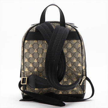 Bee GG Supreme Beige Black Backpack